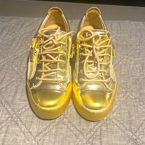 GIUSEPPE Zanotti Gail  Vegas Gold' sneaker 37.5